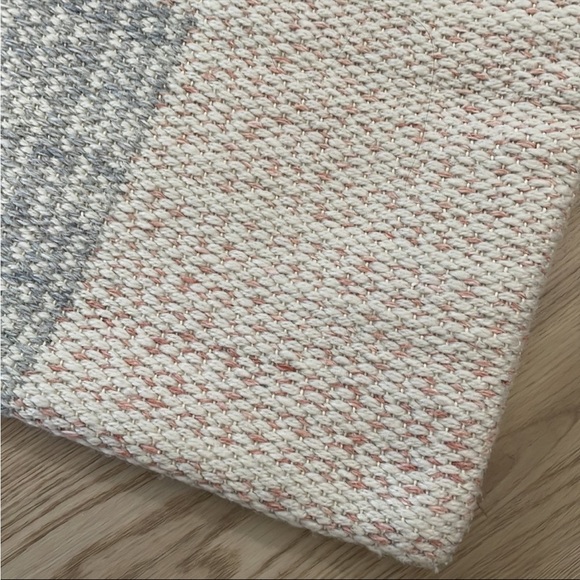 Pre Owned Pottery Barn Mali Handwoven Lumbar Throw Pillow Cover 16x26 - Picture 11 of 11